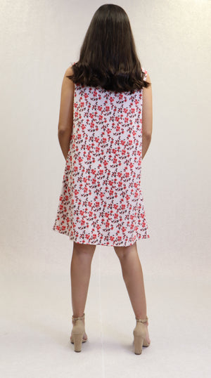 Natural Floral Dress | 381